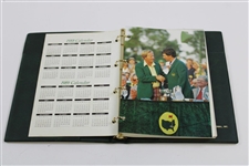 1988 Masters Golf Tournament Diary Planner with Calendar, Photos, & other
