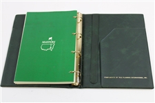 1988 Masters Golf Tournament Diary Planner with Calendar, Photos, & other