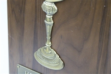 Hal Sutton's 1985 Ryder Cup US Team Member Trophy Plaque - The Belfry