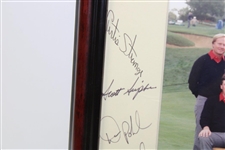 Hal Sutton's 1987 Ryder Cup at Muirfield Village Team USA Signed Photo - Framed JSA ALOA