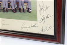 Hal Sutton's 1987 Ryder Cup at Muirfield Village Team USA Signed Photo - Framed JSA ALOA