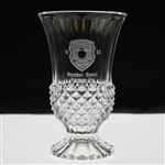 1992 Belleair Country Club Member Guest Runner-Up Sterling Cut Glass Vase