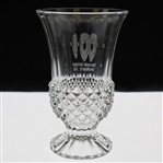 1992 Belleair Country Club Member Guest Runner-Up Sterling Cut Glass Vase