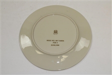 Pine Valley Golf Club 1913-1988 John Arthur Brown Trophy Lenox Plate - Hole #13 - June 1988