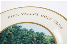 Pine Valley Golf Club John Arthur Brown Trophy Lenox Plate - Hole #14 - June 1996