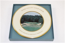 Pine Valley Golf Club John Arthur Brown Trophy Lenox Plate - Hole #3 - June 1994