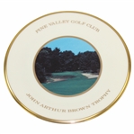 Pine Valley Golf Club John Arthur Brown Trophy Lenox Plate - Hole #8 - June 1990