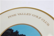 Pine Valley Golf Club John Arthur Brown Trophy Lenox Plate - Hole #8 - June 1990