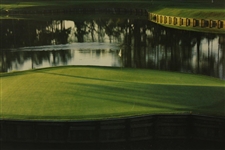 TPC Sawgrass Famous Hole # 17 Island Green 1996 Presentation Photo by Z - Framed