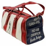 1987 Florida Open Pro-Am Champ Charles Bridges Hand Painted Ben Hogan Co. Duffel Bag