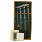 Set of Ben Hogan Personal Model Irons 2-9 & PW #1242H with Display & Certificate
