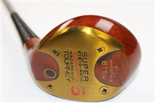 MacGregor Tourney Super Eye-O-Matic Oil Hardened B75W 5 Wood