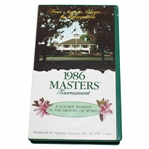 1986 Masters Tournament A Golden Moment in the History of Sports Original VHS Tape in Case