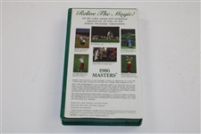 1986 Masters Tournament 'A Golden Moment in the History of Sports' Original VHS Tape in Case