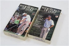 Set of Five (5) The Wide World of Sports Video Magazine VHS Tapes - Payne, Jack, & others