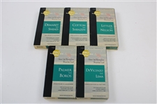 Five (5) Shell's Wonderful World of Golf Matches VHS Tapes - Palmer, Snead, Demaret, Lema, & others