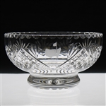 Sam Sneads 1977 Masters Par 3 Tournament Runner-Up Crystal Bowl Trophy