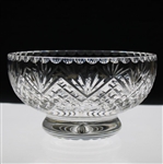 Sam Snead's 1977 Masters Par 3 Tournament Runner-Up Crystal Bowl Trophy