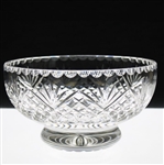 Sam Snead's 1977 Masters Par 3 Tournament Runner-Up Crystal Bowl Trophy