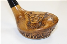 Chi-Chi Rodriguez's Personal 1992 'Chi-Chi's Army' Custom Carved Wood Driver Head 