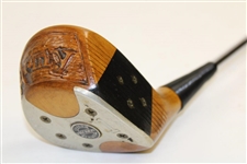 Chi-Chi Rodriguez's Personal 1992 'Chi-Chi's Army' Custom Carved Wood Driver Head 