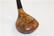 Chi-Chi Rodriguez's Personal 1992 'Chi-Chi's Army' Custom Carved Wood Driver Head 