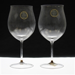 Chi-Chi Rodriguezs PGA Tour Gifted Waterford Grand Cru Glasses from Tim Finchem in Original Box with Card