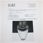 Chi-Chi Rodriguez's 2003 Greater Hickory Classic Pro-Am Runner-Up Waterford Crystal Vase