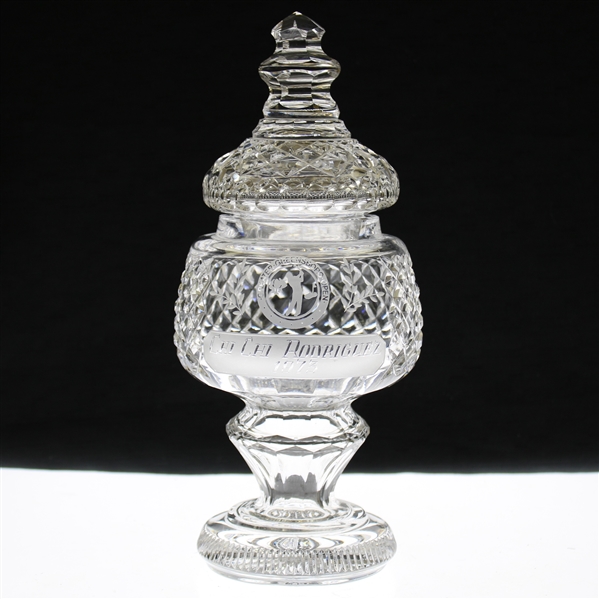 Champion Chi-Chi Rodriguezs 1973 Greater Greensboro Open Crystal Trophy