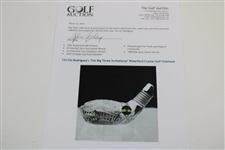 Chi-Chi Rodriguez's 'The Big Three Invitational' Waterford Crystal Golf Clubhead