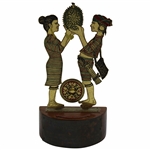 Chi-Chi Rodriguezs Lanang Country Club President Gifted Appreciation Philippines Statue