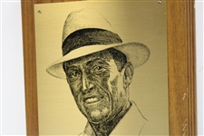 Champion Chi-Chi Rodriguez's 1987 United Hospitals Senior Golf Championship Winner's Plaque