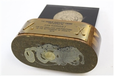 Chi-Chi Rodriguez's 1974 Charlie Bartlett Award for Unselfish Contributions to Society