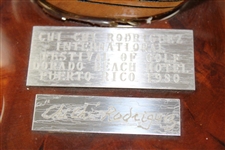 Chi-Chi Rodriguez's 1980 Puerto Rico International Festival of Golf Trophy