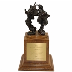 Chi-Chi Rodriguezs 1986 Mickey & Minnie The Card Walker Award Trophy