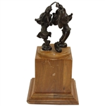 Chi-Chi Rodriguez's 1986 Mickey & Minnie The Card Walker Award Trophy