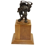 Chi-Chi Rodriguez's 1986 Mickey & Minnie The Card Walker Award Trophy