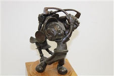 Chi-Chi Rodriguez's 1986 Mickey & Minnie The Card Walker Award Trophy