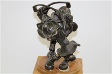 Chi-Chi Rodriguez's 1986 Mickey & Minnie The Card Walker Award Trophy