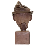 Chi-Chi Rodriguez's Personal Head Sculpture with Hat - Hat Has Damage