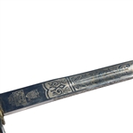 Chi-Chi Rodriguez's Personal 1985 Gifted 'Swing for Sight' NY Meyer Colonial Stainless Sword with Cover