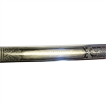 Chi-Chi Rodriguez's Personal 1985 Gifted 'Swing for Sight' NY Meyer Colonial Stainless Sword with Cover