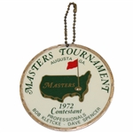 Chi-Chi Rodriguezs 1972 Masters Tournament Contestant Metal Bag Tag #66