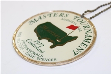 Chi-Chi Rodriguez's 1972 Masters Tournament Contestant Metal Bag Tag #66