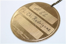 Chi-Chi Rodriguez's 1972 Masters Tournament Contestant Metal Bag Tag #66