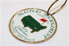Chi-Chi Rodriguez's 1974 Masters Tournament Contestant Metal Bag Tag