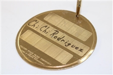 Chi-Chi Rodriguez's 1974 Masters Tournament Contestant Metal Bag Tag