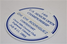 Chi-Chi Rodriguez's 1993 US Senior Open Championship at Cherry Hills CC Contestant Bag Tag