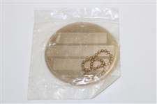 Chi-Chi Rodriguez's Undated Masters Tournament Logo Metal Bag Tag - Unopened