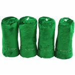 Chi-Chi Rodriguezs Personal Four (4) Green Golf Club Headcovers - Excellent Near New Condition